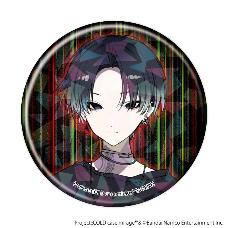 ホログラム缶バッジ(57mm)「Project:;COLD case.mirage」01/コンプリートセット(全12種)(公式イラスト)
