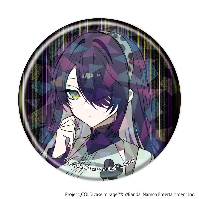 ホログラム缶バッジ(57mm)「Project:;COLD case.mirage」01/コンプリートセット(全12種)(公式イラスト)