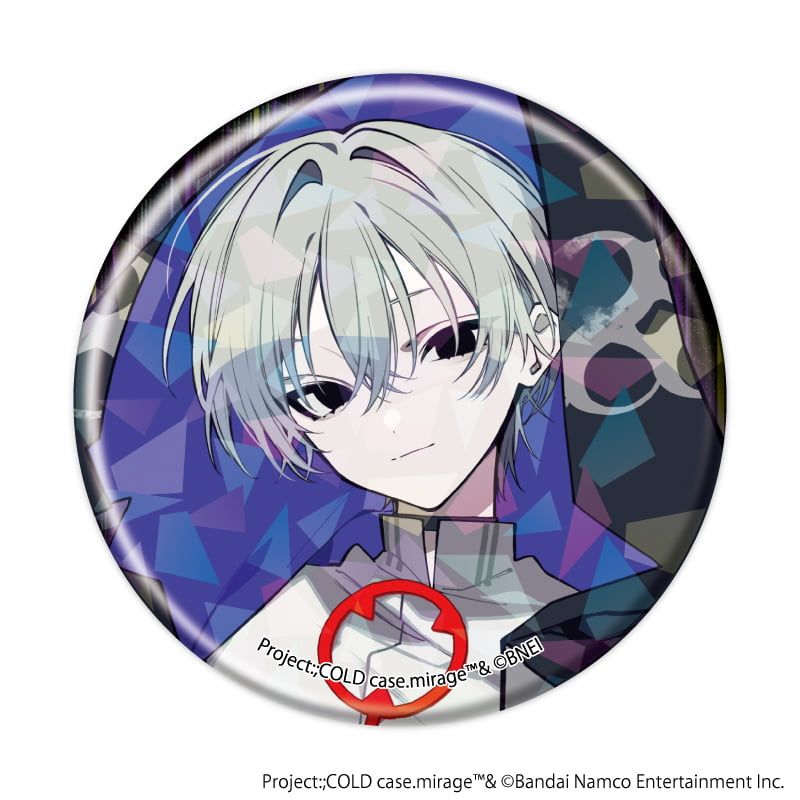ホログラム缶バッジ(57mm)「Project:;COLD case.mirage」01/コンプリートセット(全12種)(公式イラスト)