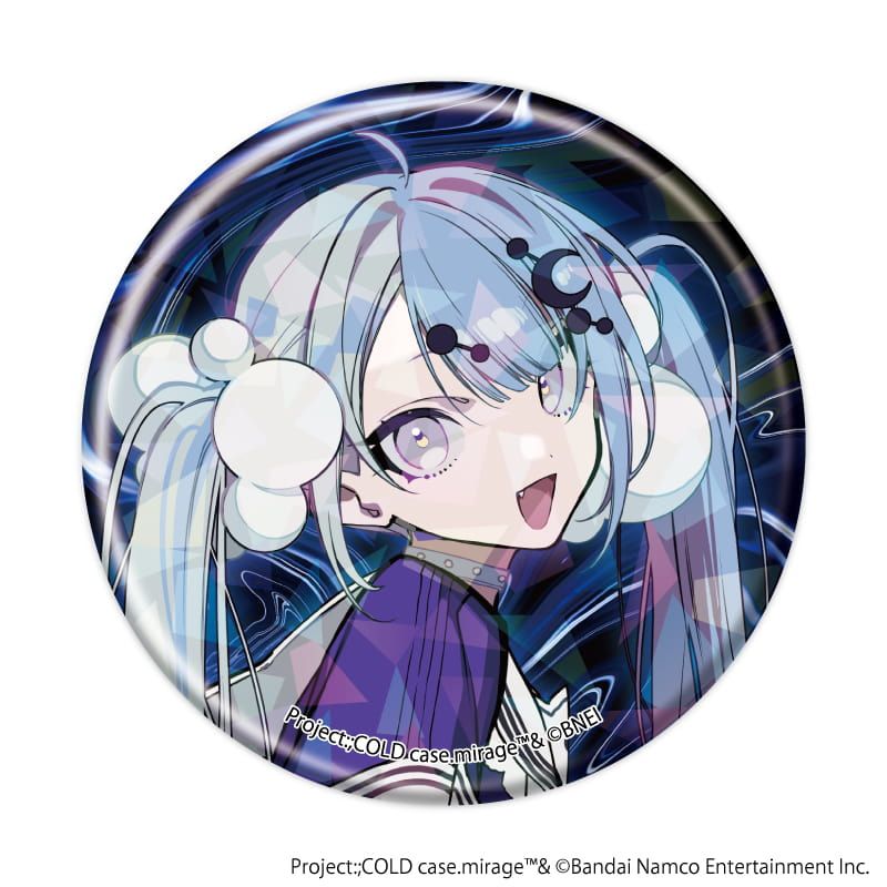 ホログラム缶バッジ(57mm)「Project:;COLD case.mirage」01/コンプリートセット(全12種)(公式イラスト)
