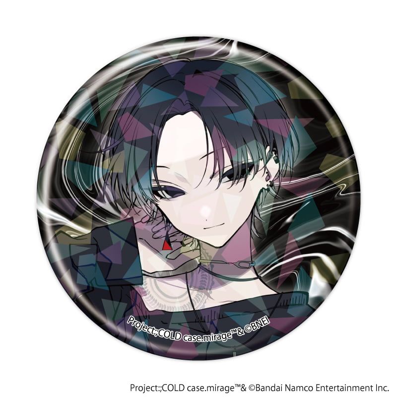 ホログラム缶バッジ(57mm)「Project:;COLD case.mirage」01/コンプリートセット(全12種)(公式イラスト)