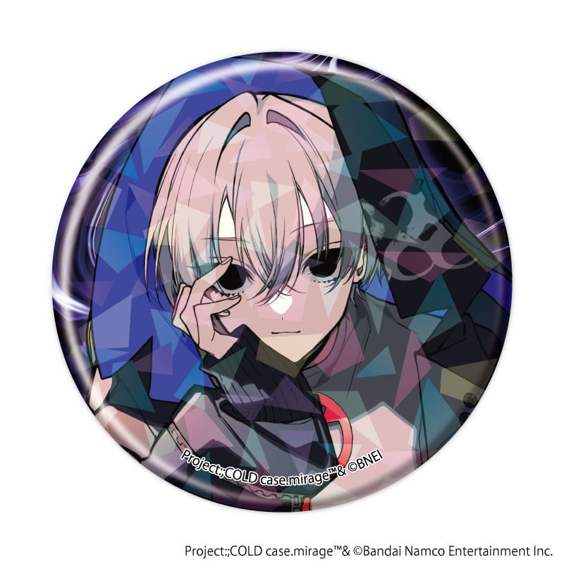 ホログラム缶バッジ(57mm)「Project:;COLD case.mirage」01/コンプリートセット(全12種)(公式イラスト)