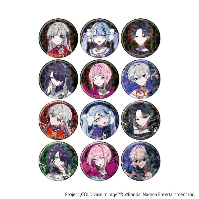 ホログラム缶バッジ(57mm)「Project:;COLD case.mirage」01/トレーディング(12種)(公式イラスト)