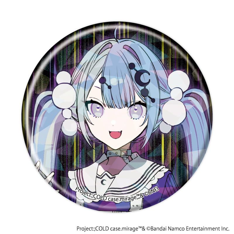 ホログラム缶バッジ(57mm)「Project:;COLD case.mirage」01/トレーディング(12種)(公式イラスト)