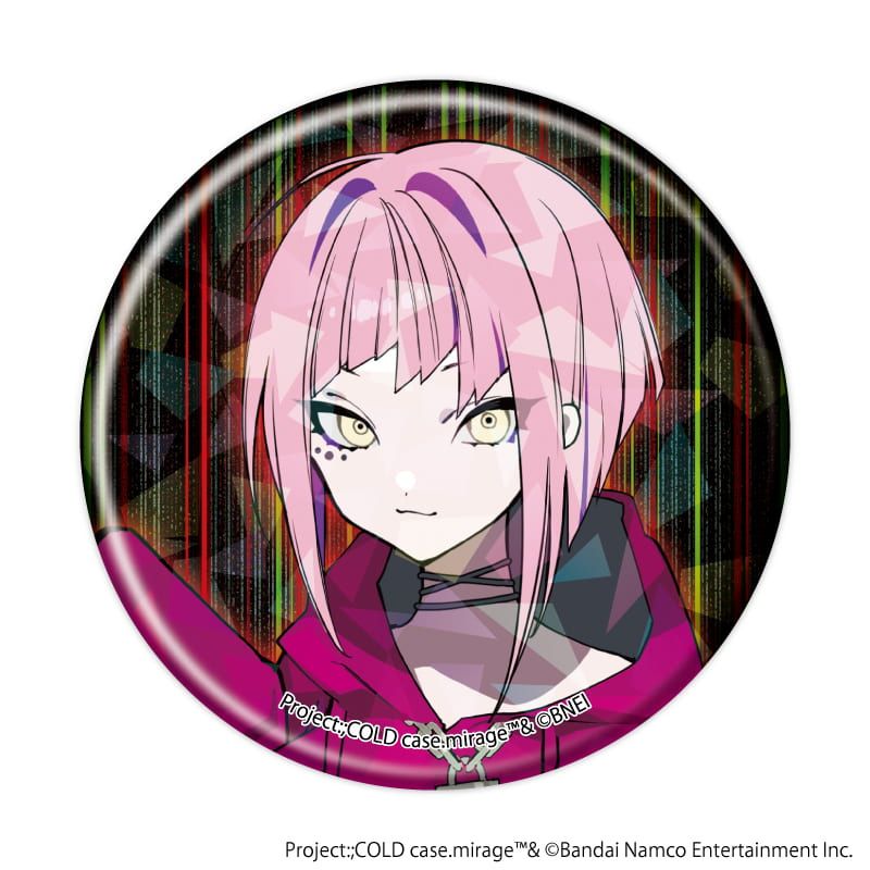 ホログラム缶バッジ(57mm)「Project:;COLD case.mirage」01/トレーディング(12種)(公式イラスト)