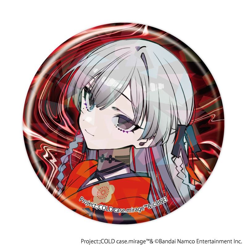 ホログラム缶バッジ(57mm)「Project:;COLD case.mirage」01/トレーディング(12種)(公式イラスト)