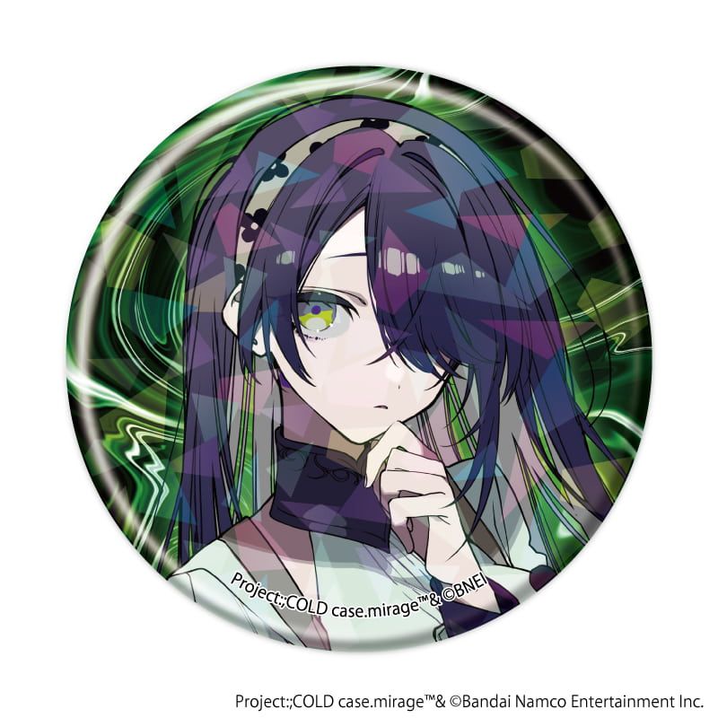 ホログラム缶バッジ(57mm)「Project:;COLD case.mirage」01/トレーディング(12種)(公式イラスト)