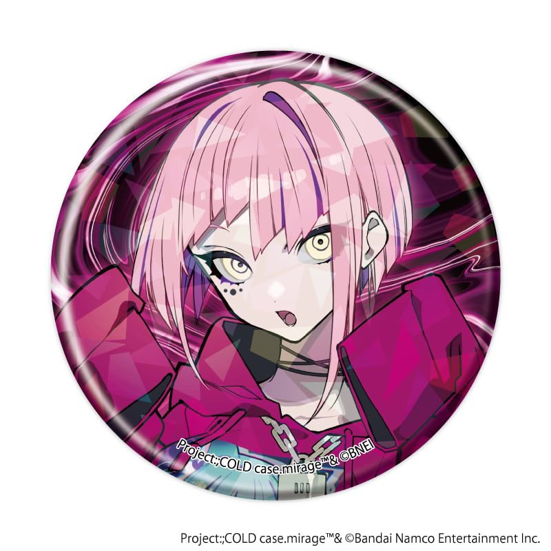ホログラム缶バッジ(57mm)「Project:;COLD case.mirage」01/トレーディング(12種)(公式イラスト)