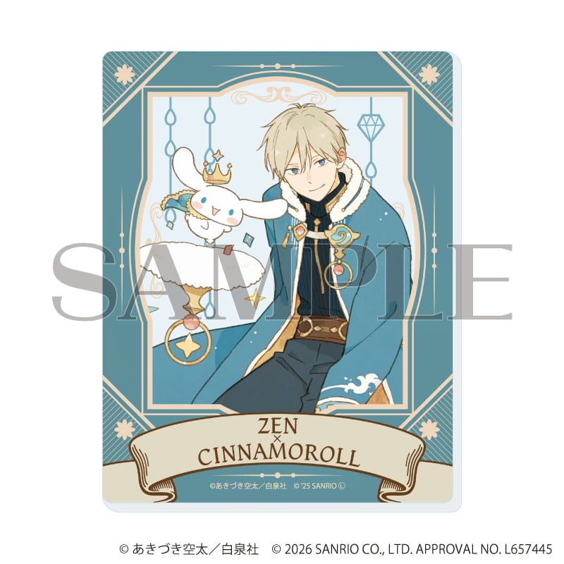 アクリルカード「赤髪の白雪姫×サンリオキャラクターズ」01/コンプリートBOX(全5種)(コラボイラスト)