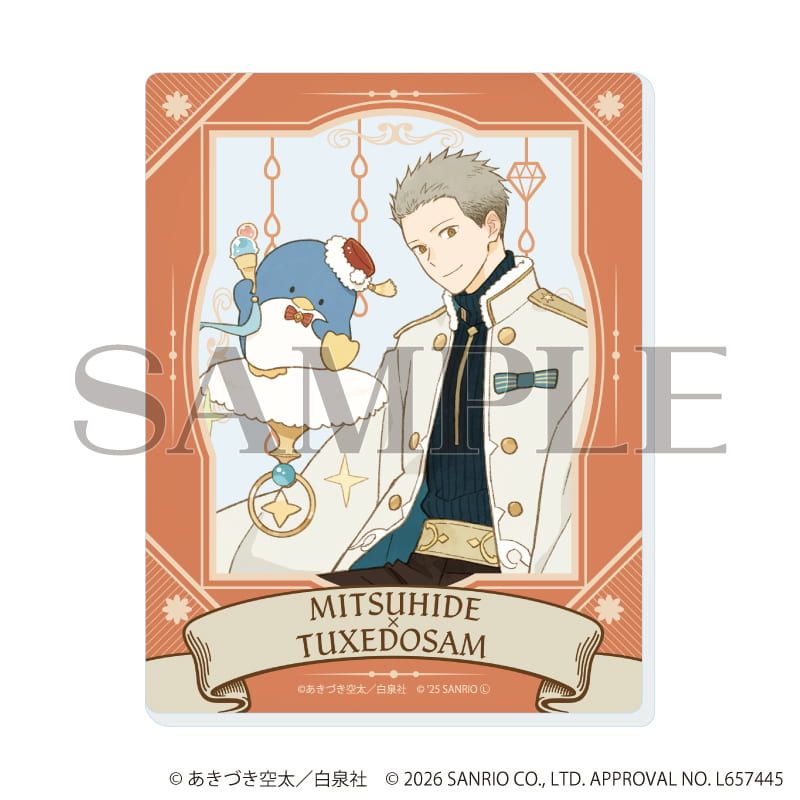 アクリルカード「赤髪の白雪姫×サンリオキャラクターズ」01/コンプリートBOX(全5種)(コラボイラスト)