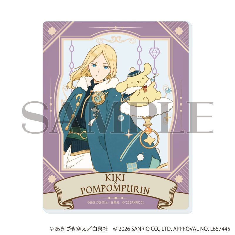 アクリルカード「赤髪の白雪姫×サンリオキャラクターズ」01/コンプリートBOX(全5種)(コラボイラスト)