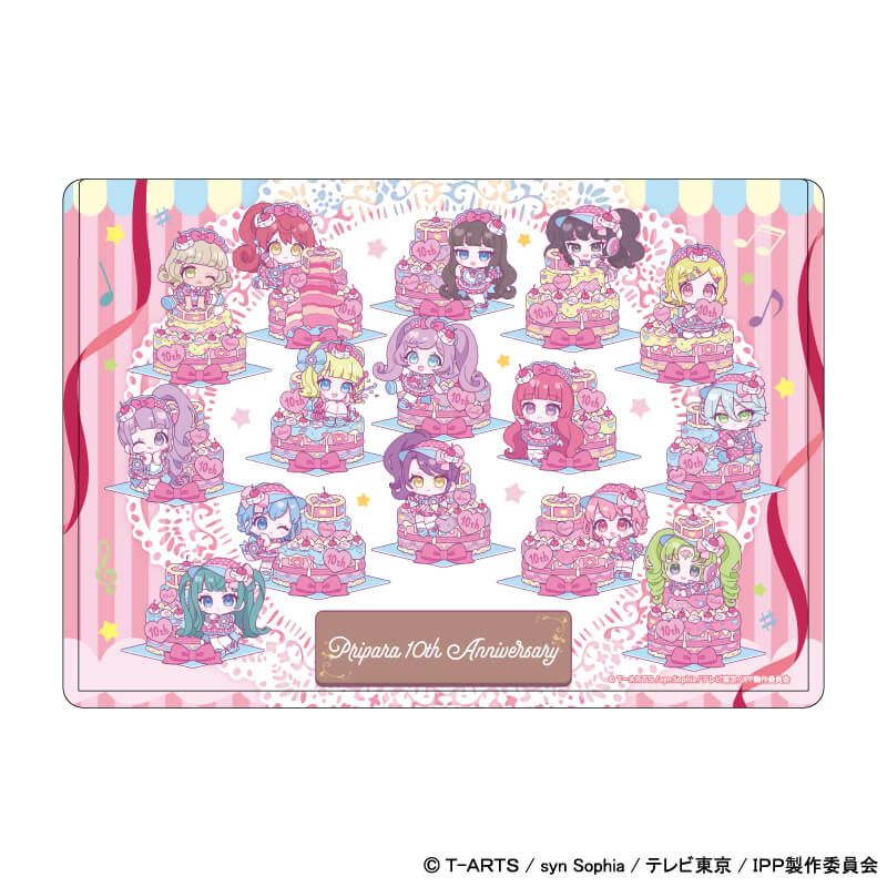 キャラクリアケース「プリパラ」05/集合デザイン(ミニキャライラスト)