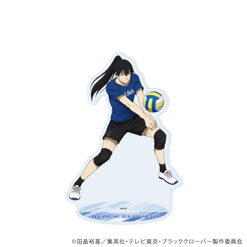 アクリルスタンド「ブラッククローバー」32/ナハト スポーツver.(描き下ろしイラスト)