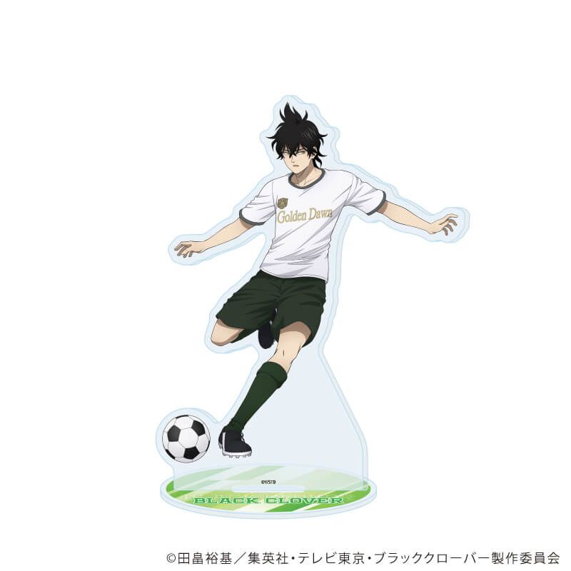 アクリルスタンド「ブラッククローバー」29/ユノ スポーツver.(描き下ろしイラスト)
