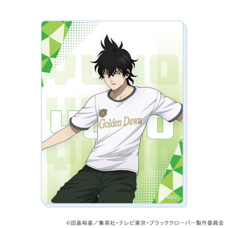 アクリルカード「ブラッククローバー」03/スポーツver. コンプリートセット(全5種)(描き下ろしイラスト)