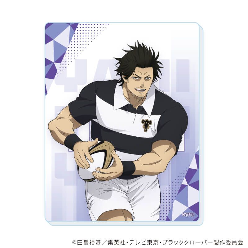 アクリルカード「ブラッククローバー」03/スポーツver. コンプリートセット(全5種)(描き下ろしイラスト)