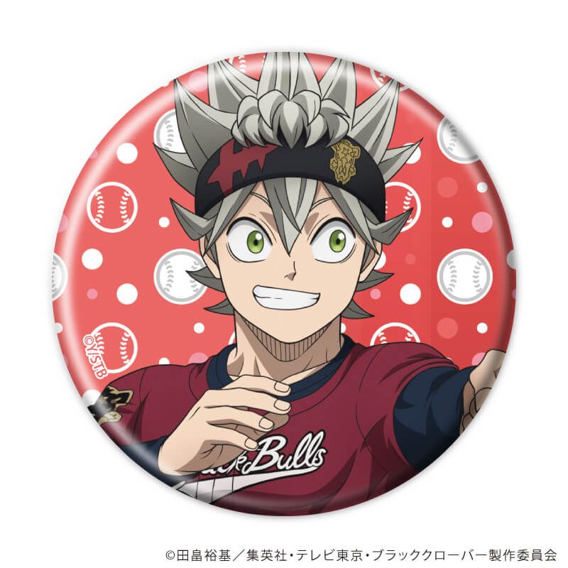 缶バッジ「ブラッククローバー」26/スポーツver. コンプリートセット(全5種)(描き下ろしイラスト)