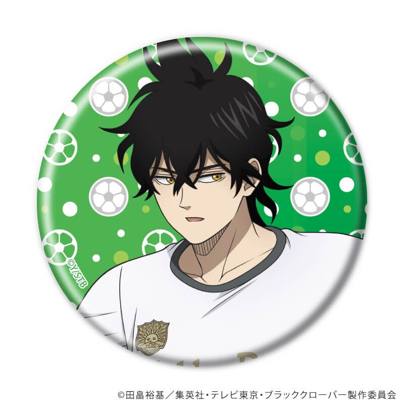 缶バッジ「ブラッククローバー」26/スポーツver. コンプリートセット(全5種)(描き下ろしイラスト)