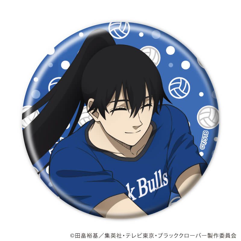 缶バッジ「ブラッククローバー」26/スポーツver. ブラインド(5種)(描き下ろしイラスト)