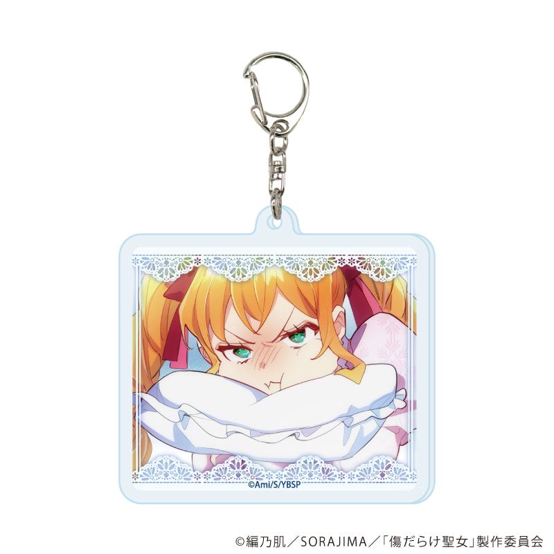 アクリルキーホルダー『TVアニメ「傷だらけ聖女より報復をこめて」』01/コンプリートセット(全6種)(場面写イラスト)