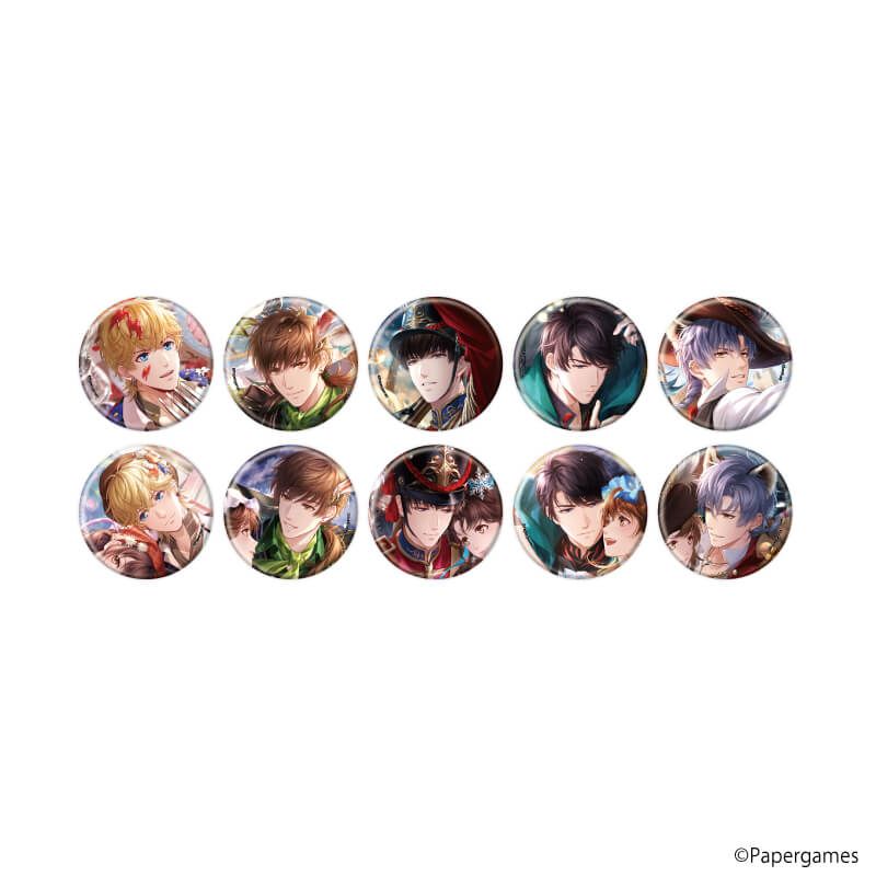 缶バッジ「恋とプロデューサー～EVOL×LOVE～」38/コンプリートセット(全10種)(公式イラスト)