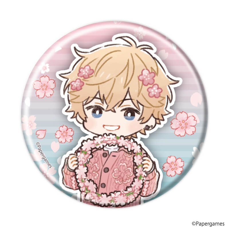 缶バッジ「恋とプロデューサー～EVOL×LOVE～」39/ブラインド(10種)(グラフアートイラスト)