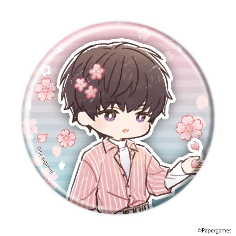 缶バッジ「恋とプロデューサー～EVOL×LOVE～」39/ブラインド(10種)(グラフアートイラスト)