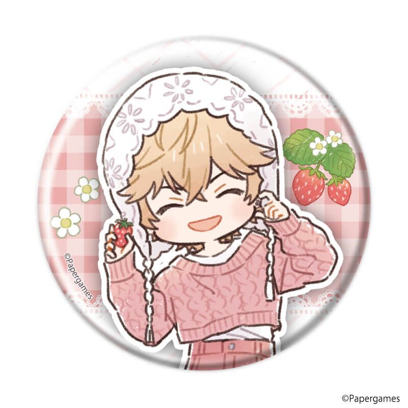 缶バッジ「恋とプロデューサー～EVOL×LOVE～」39/ブラインド(10種)(グラフアートイラスト)