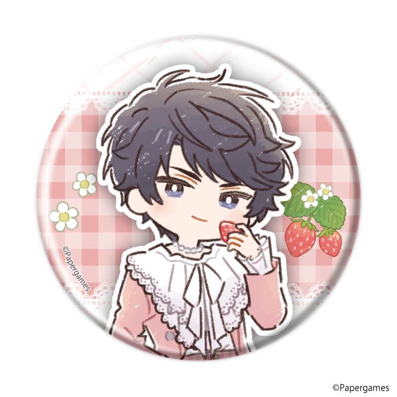 缶バッジ「恋とプロデューサー～EVOL×LOVE～」39/ブラインド(10種)(グラフアートイラスト)