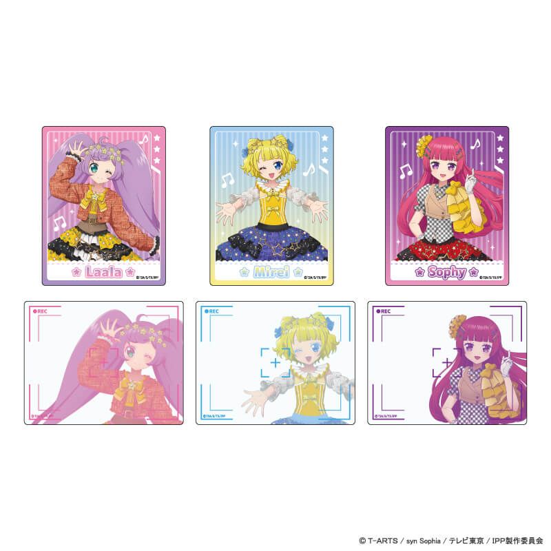 アクリルカード「プリパラ」01/ブラインド(6種)(描き下ろしイラスト)