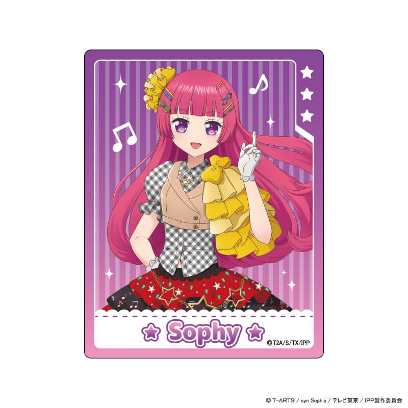 アクリルカード「プリパラ」01/ブラインド(6種)(描き下ろしイラスト)