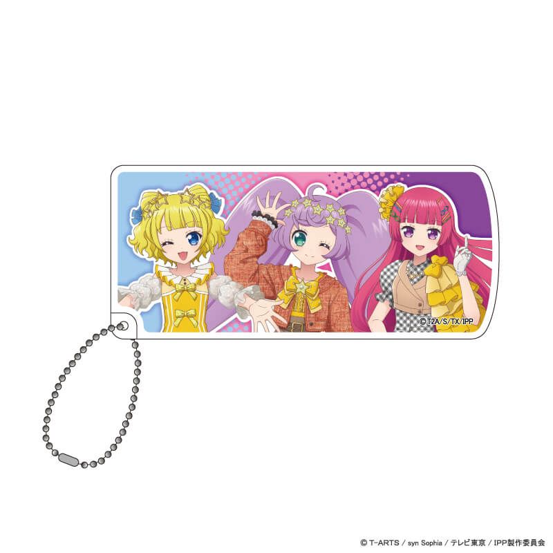 スライド式小物ケース「プリパラ」01/整列デザイン(描き下ろしイラスト)