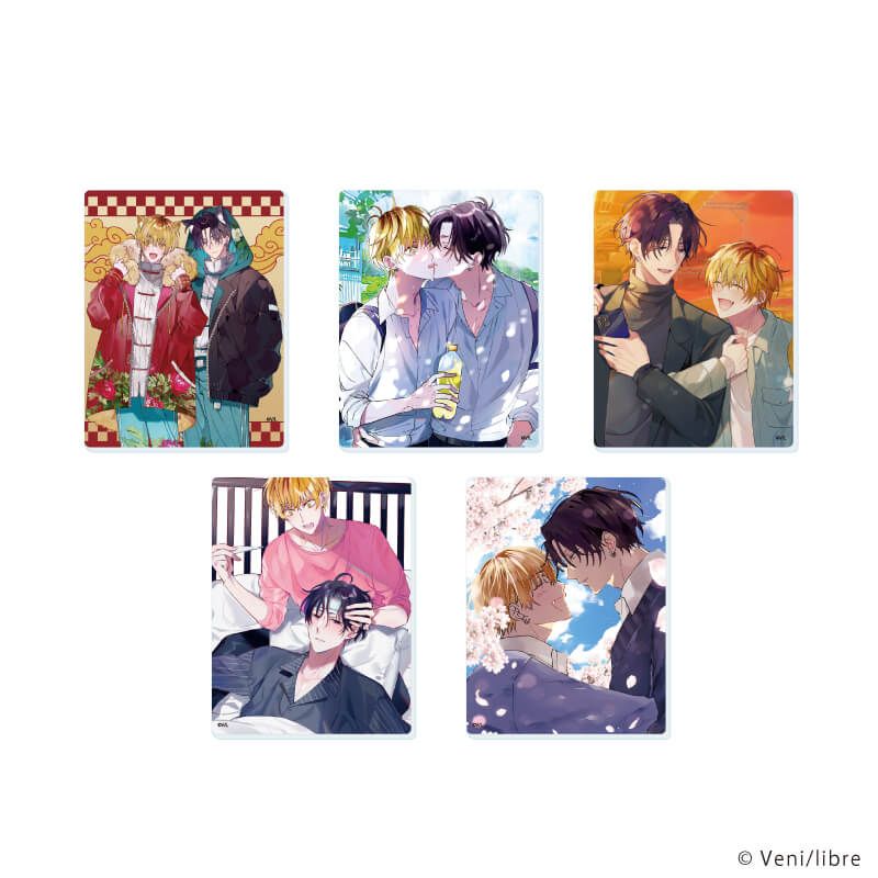 アクリルカード「セフレ、やっぱなしで！」01/コンプリートセット(全5種)(公式&描き下ろしイラスト)