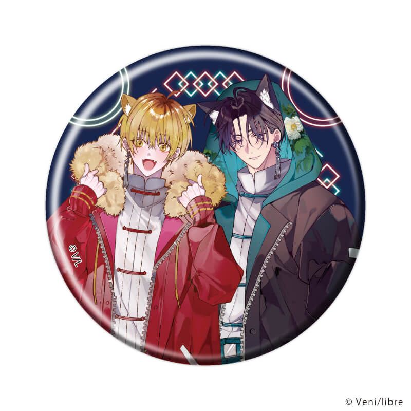 缶バッジ「セフレ、やっぱなしで！」01/ブラインド(5種)(公式&描き下ろしイラスト)