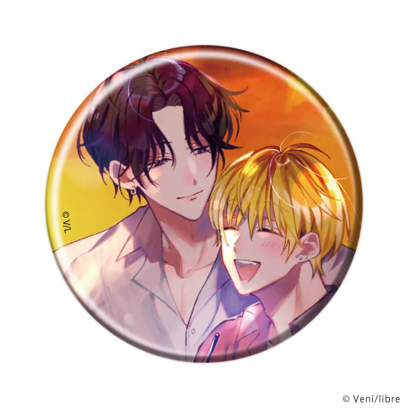 缶バッジ「セフレ、やっぱなしで！」01/ブラインド(5種)(公式&描き下ろしイラスト)