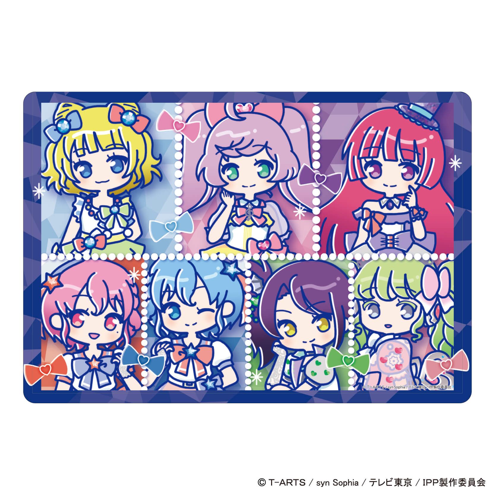 キャラクリアケース「プリパラ」01/コマ割デザイン(Candy artイラスト)