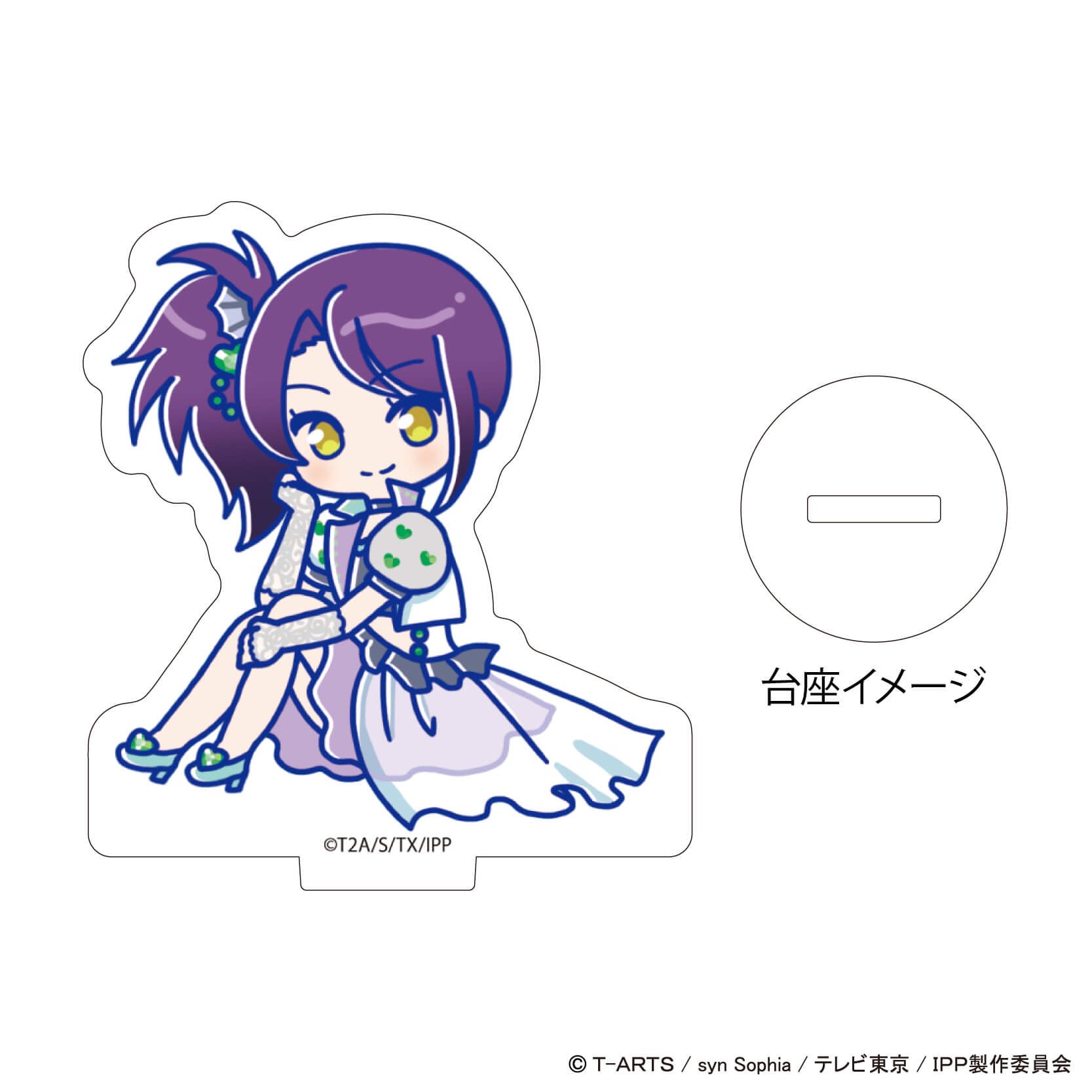 アクリルぷちスタンド「プリパラ」01/コンプリートBOX(全7種)(Candy artイラスト)