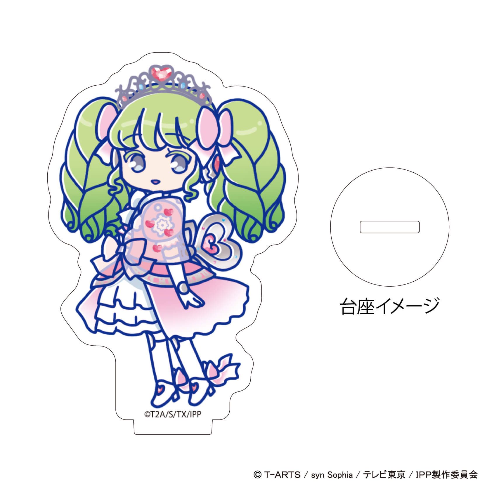 アクリルぷちスタンド「プリパラ」01/コンプリートBOX(全7種)(Candy artイラスト)