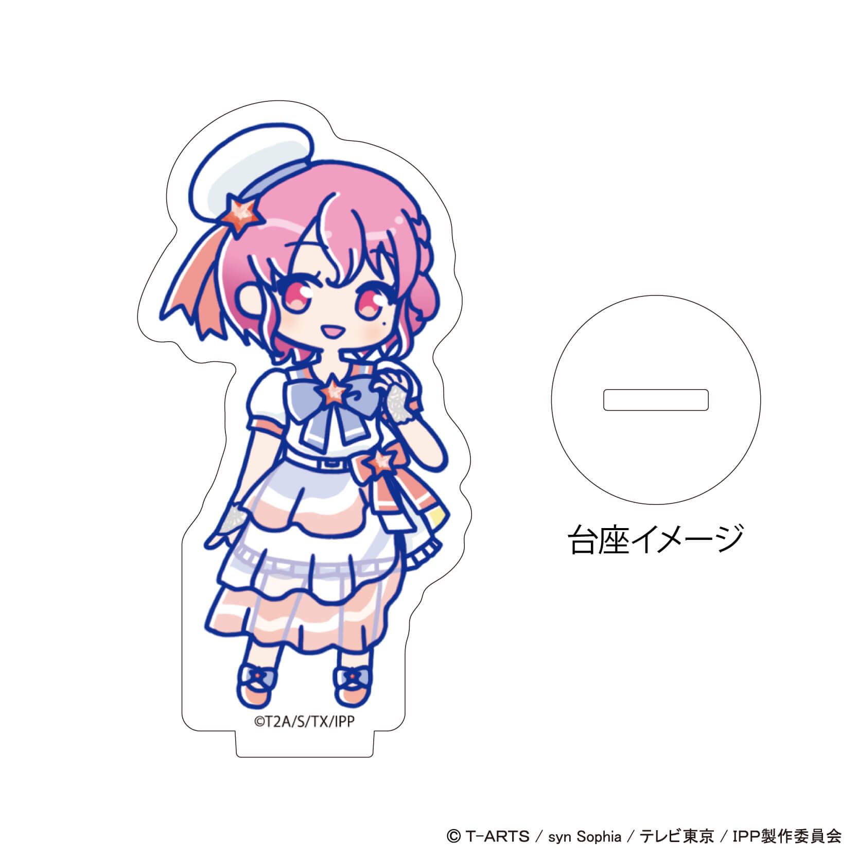 アクリルぷちスタンド「プリパラ」01/ブラインド(7種)(Candy artイラスト)