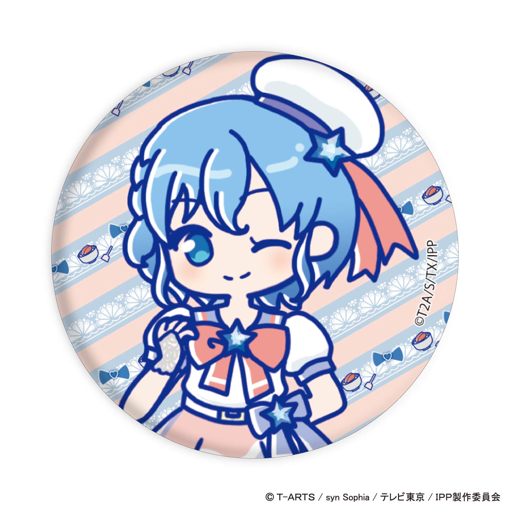 缶バッジ「プリパラ」03/ブラインド(7種)(Candy artイラスト)