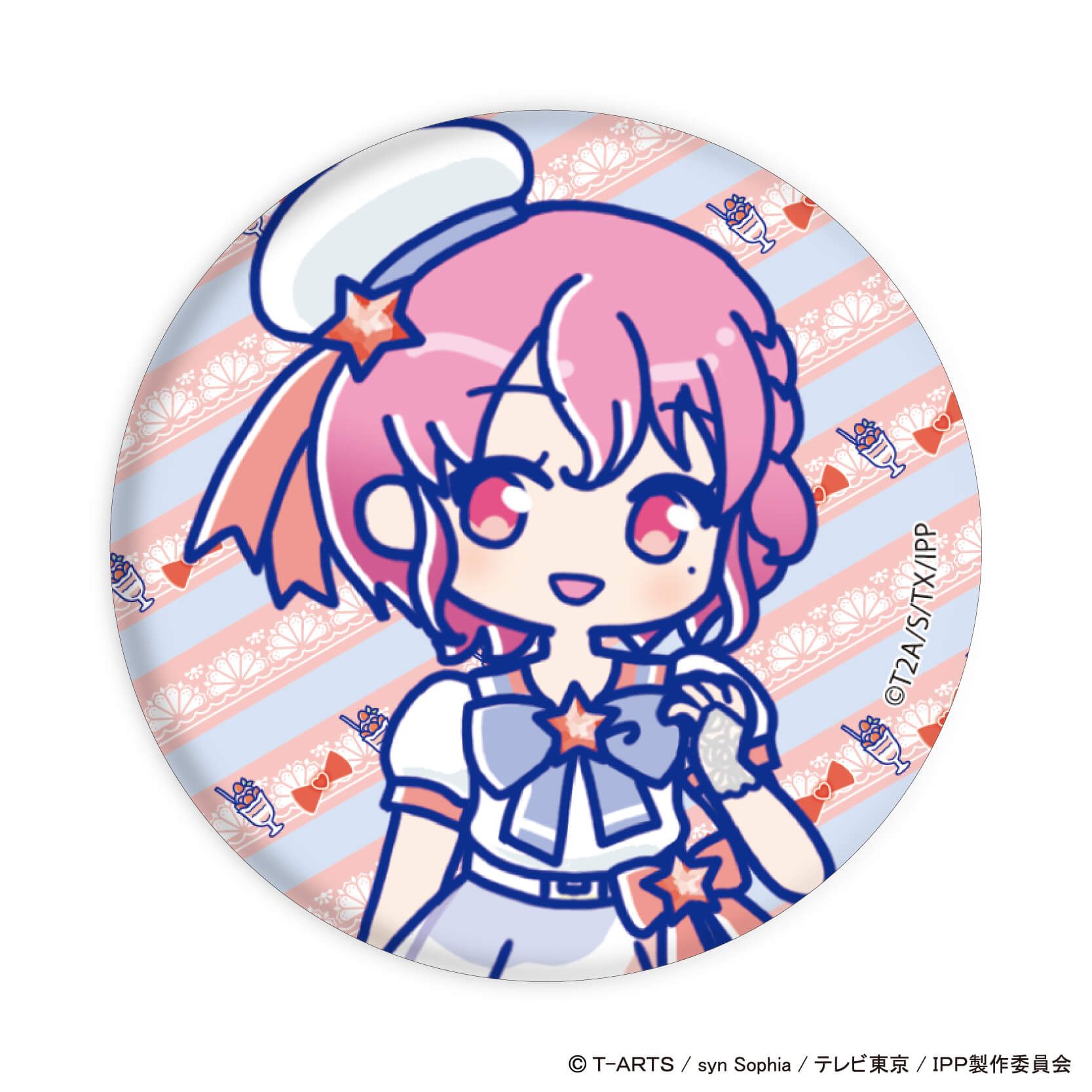 缶バッジ「プリパラ」03/ブラインド(7種)(Candy artイラスト)