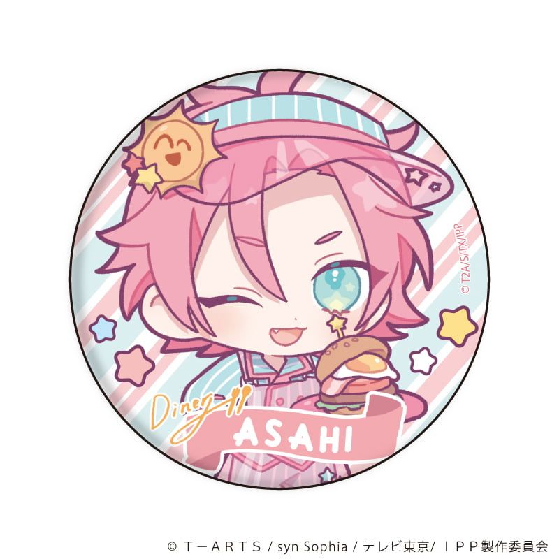 缶バッジ「アイドルタイムプリパラ」08/アメリカンダイナーver. コンプリートBOX(全6種)(ミニキャライラスト)