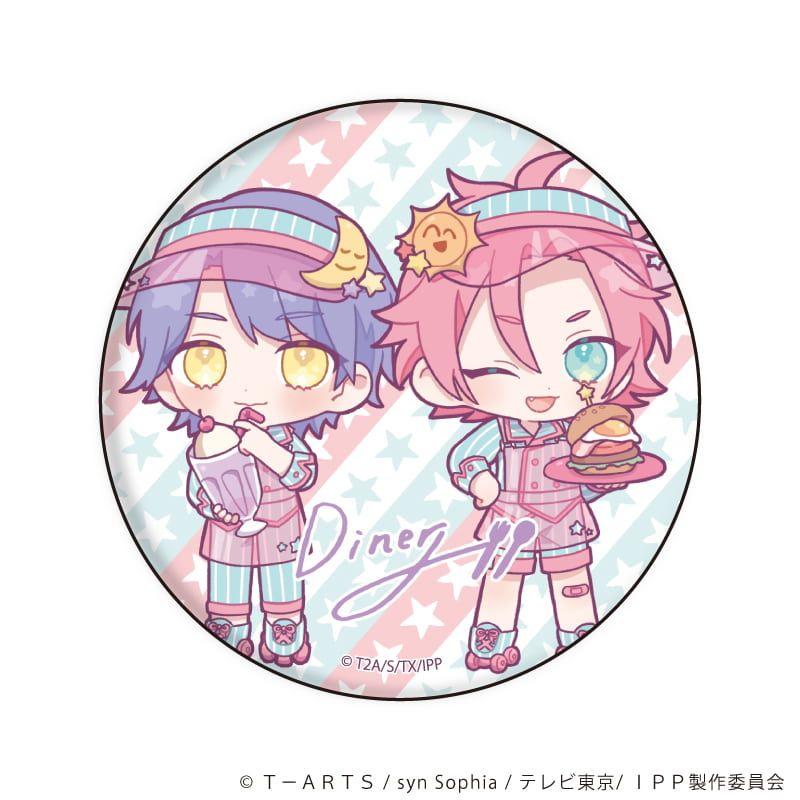 缶バッジ「アイドルタイムプリパラ」08/アメリカンダイナーver. コンプリートBOX(全6種)(ミニキャライラスト)