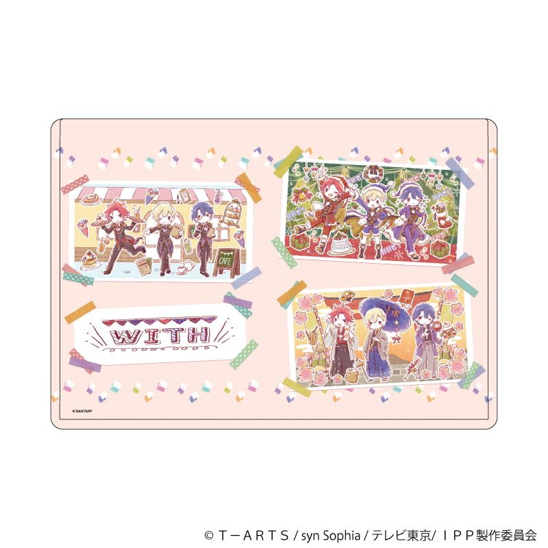 キャラクリアケース「アイドルタイムプリパラ」03/WITHカフェver. 写真風デザイン(グラフアートイラスト)