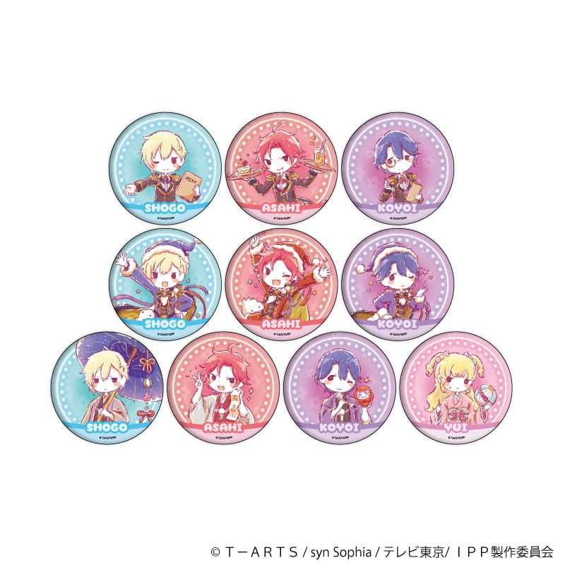 缶バッジ「アイドルタイムプリパラ」06/WITHカフェver. ブラインド(10種)(グラフアートイラスト)