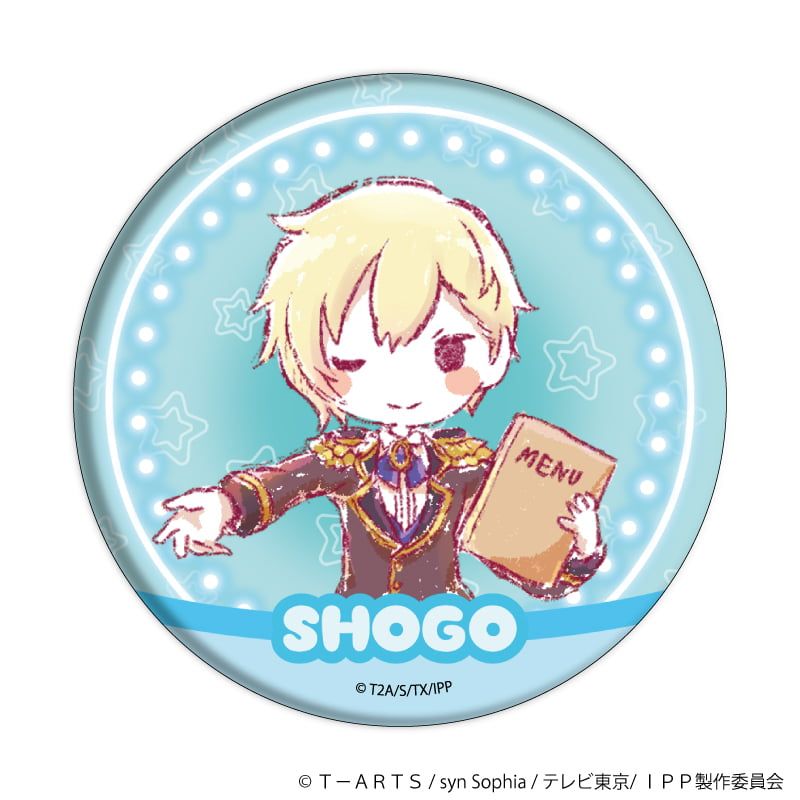 缶バッジ「アイドルタイムプリパラ」06/WITHカフェver. ブラインド(10種)(グラフアートイラスト)