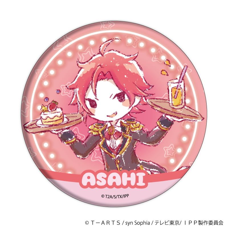 缶バッジ「アイドルタイムプリパラ」06/WITHカフェver. ブラインド(10種)(グラフアートイラスト)