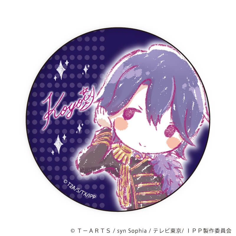 缶バッジ「アイドルタイムプリパラ」04/WITH ブラインド(10種)(グラフアートイラスト)