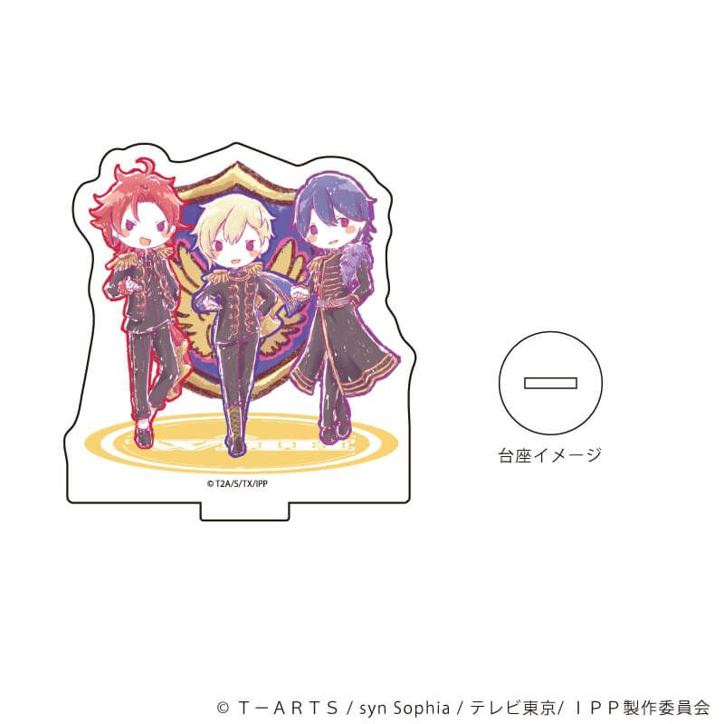 アクリルぷちスタンド「アイドルタイムプリパラ」01/WITH ブラインド(5種)(グラフアートイラスト)