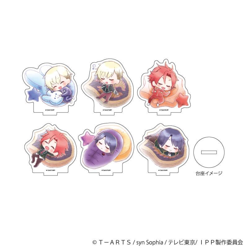 アクリルぷちスタンド「アイドルタイムプリパラ」02/WITH コンプリートBOX(全6種)(すやきゃらイラスト)